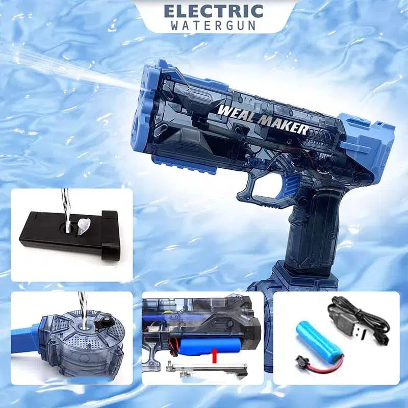 High Pressure 7.4v Electric Burst Weal Maker Water Gun