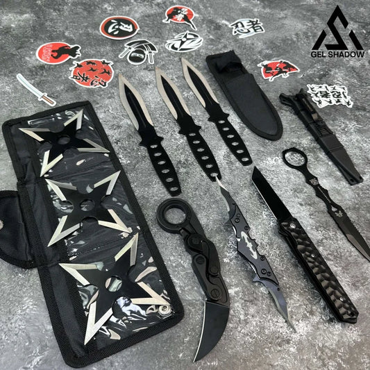 10 pcs Ninja Pack black Daily training Tool 10 pcs
