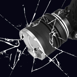 120,000LM Super Bright LED Rechargeable Headlamp, Zoomable Head lamp
