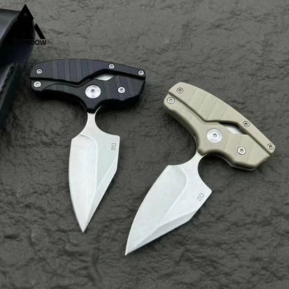 2 In 1 Tactical Hornet Edc Knife D2