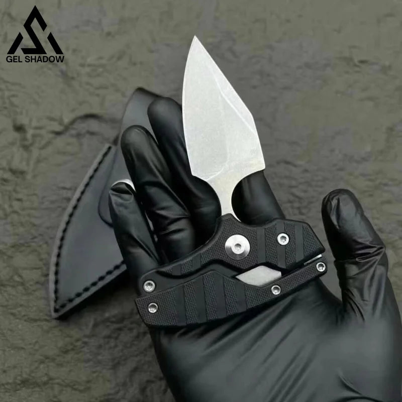 2 In 1 Tactical Hornet Edc Knife D2