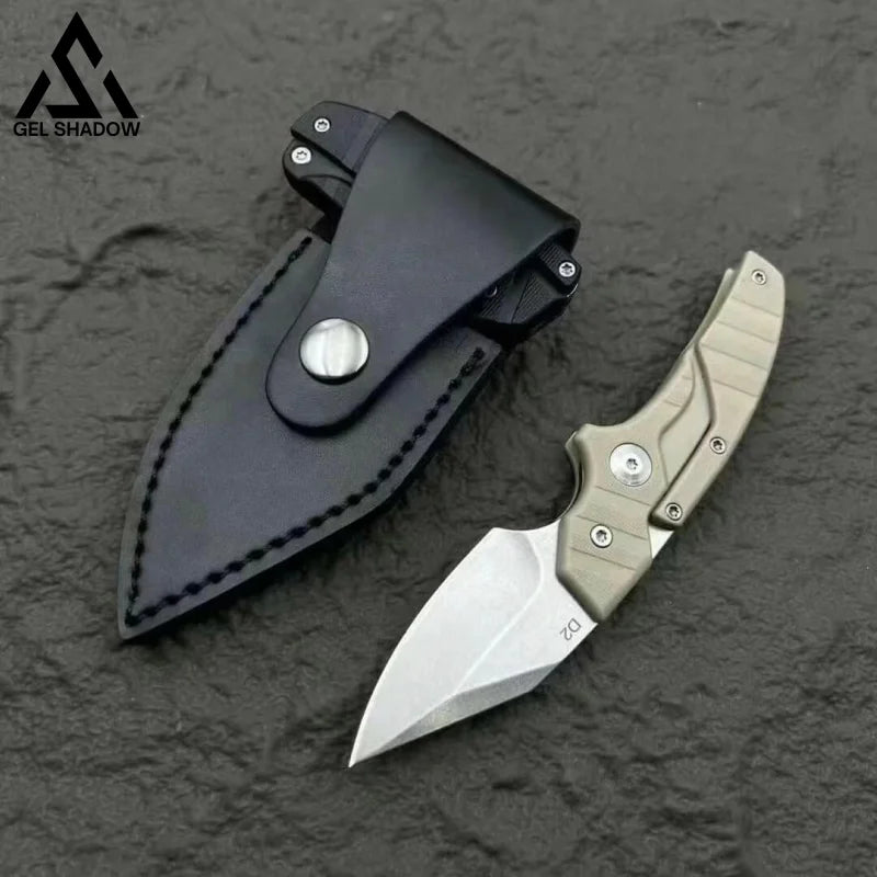 2 In 1 Tactical Hornet Edc Knife D2 Sand