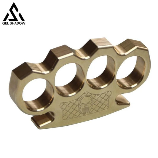 2023 Classic Skull Head Edc Knuckles For Men Brass