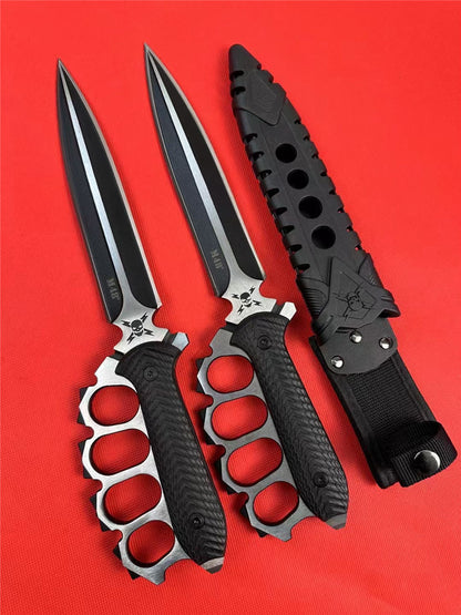 M48 Liberator Trench Knife | 7 1/2” 2Cr13 stainless steel blade | 13 3/4” overall | Vortec and nylon sheath included