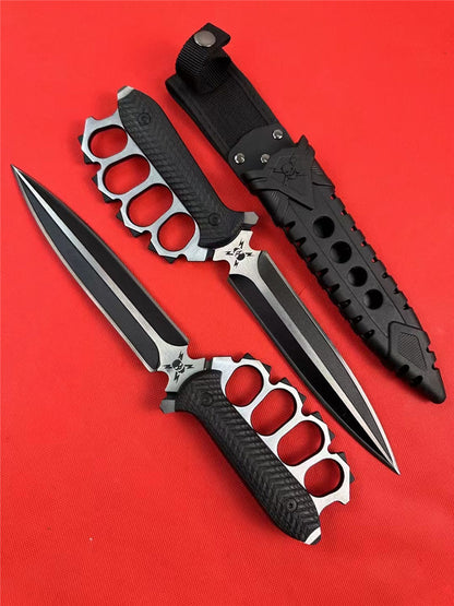 M48 Liberator Trench Knife | 7 1/2” 2Cr13 stainless steel blade | 13 3/4” overall | Vortec and nylon sheath included