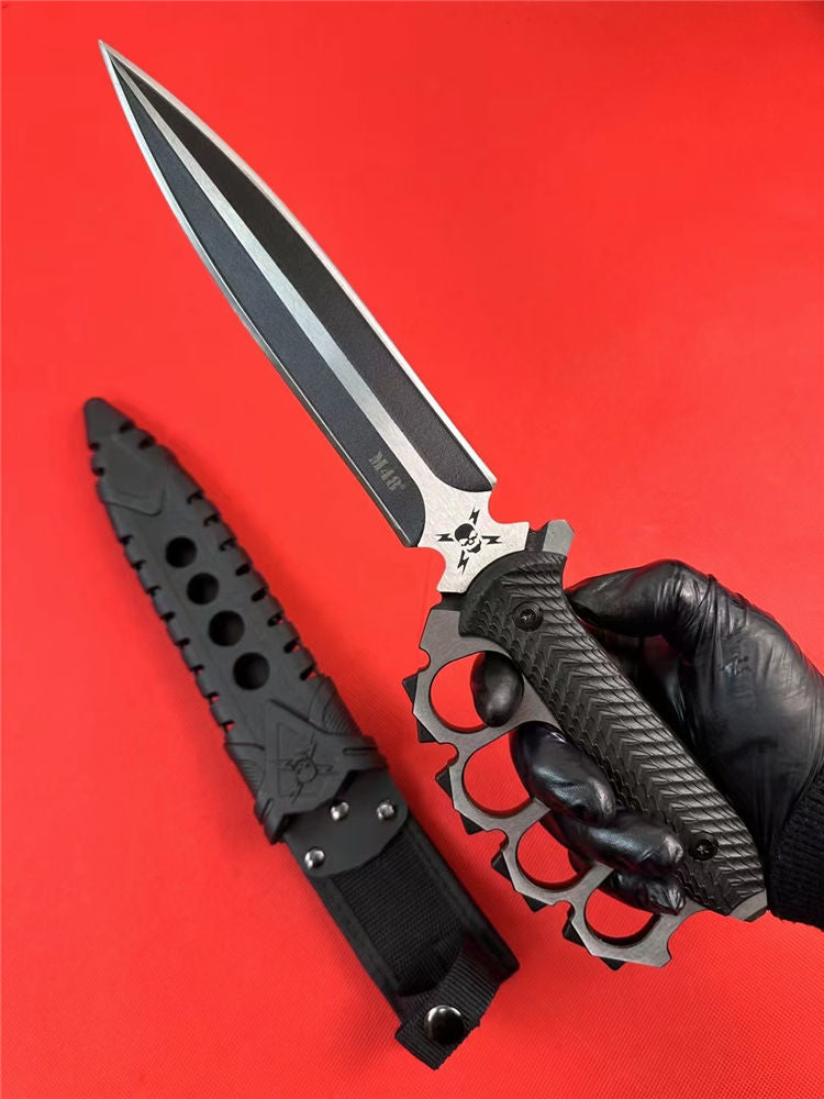 M48 Liberator Trench Knife | 7 1/2” 2Cr13 stainless steel blade | 13 3/4” overall | Vortec and nylon sheath included