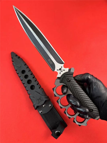M48 Liberator Trench Knife | 7 1/2” 2Cr13 stainless steel blade | 13 3/4” overall | Vortec and nylon sheath included