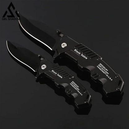 2Pcs Tactical Folding Pocket Knife Spring Assisted Opening 2 Pcs Set Knives