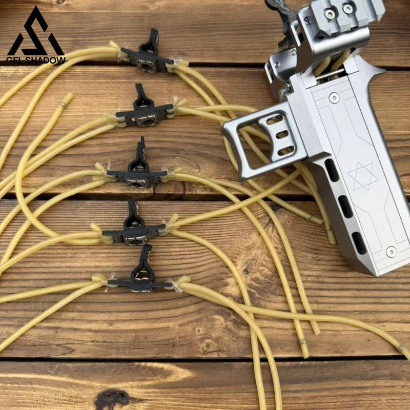 5PCS D model Magnetic Slingshot Rubber band For G5/G6/V5 Slingshot with Knot - 5pcs / For V5