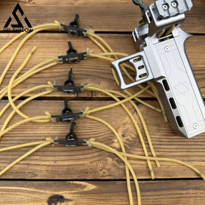 5PCS D model Magnetic Slingshot Rubber band For G5/G6/V5 Slingshot with Knot - 5pcs / For V5