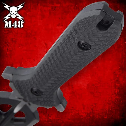 M48 Tsunami Fixed Blade With Vortec Sheath | Twist Blade Design