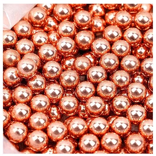 Copper Coating Solid Steel Ball 8mm Luxurious Golded Balls for G5/G6 Slingshot