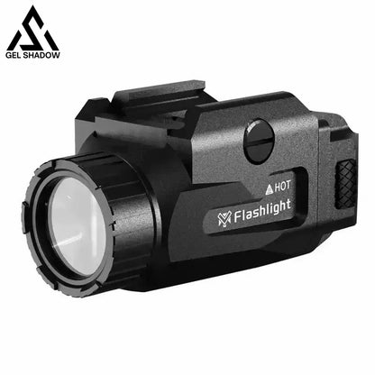 800LM Tactical Light 4 Mode USB Rechargeable Quick Release Picatinny Rail Mount