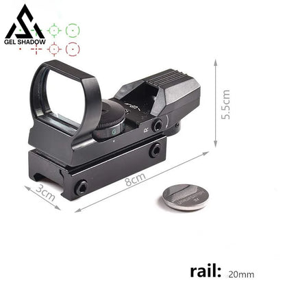 Aluminum Red Green Dot Sight Scope