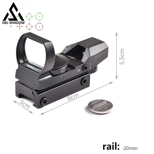 Aluminum Red Green Dot Sight Scope