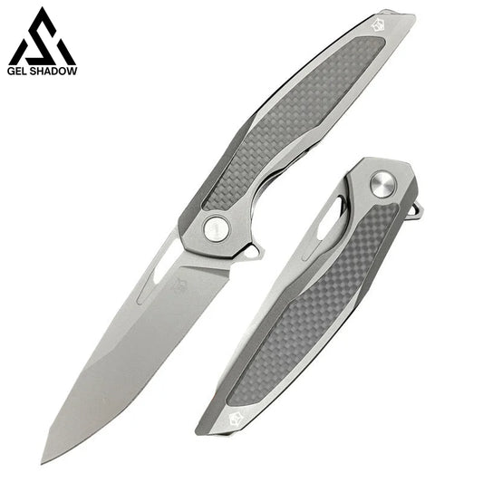 Bear Head F95Nl Tactical Folding Sharp Knife Silver Pocket Knives