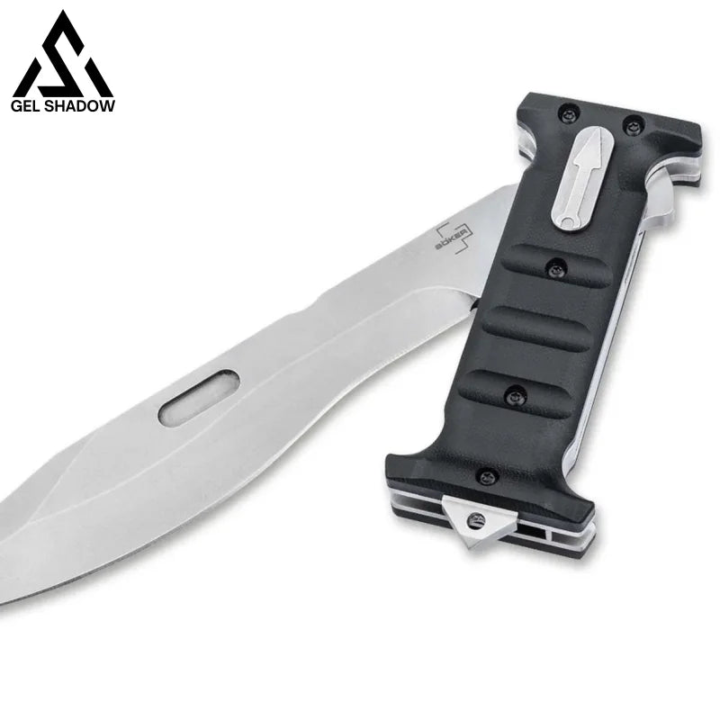 GS212 BOKER PLUS Plus Extension Knife 7.28’’ D2 Blade G10 Outdoor Black 未分类