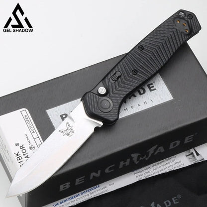 Benchmade 8551Bk Titanize G10 Handle Sliver Pocket Knives