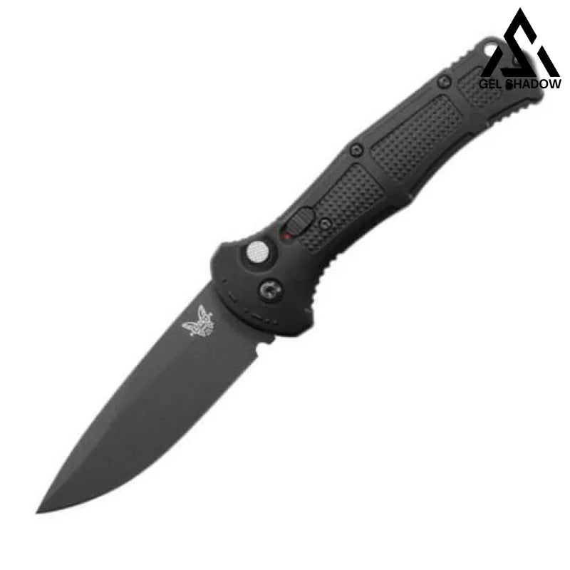 BM Claymore Automatic Knife Black-GS43 Black All Blade BRASSKNUCKLE