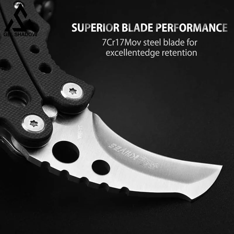 Butterfly Karambit Edc Compact Knife Quick Open Pocket Knives