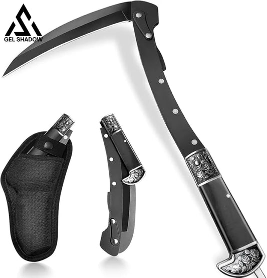 Columbia Folding Sickle Reaping hook-GS29 - Black - Pocket Knives