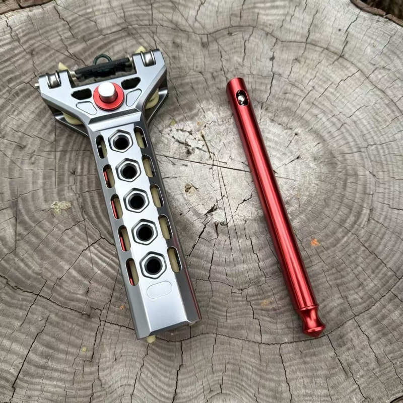GS236 Semi-auto G5 High Precision CNC Aluminum Alloy Professional Slingshot Catapult