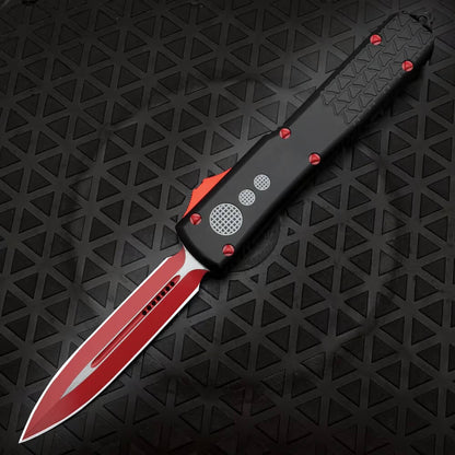 Micro Technology A7 Red and Blue Titanium Straight Out Cutting Tool