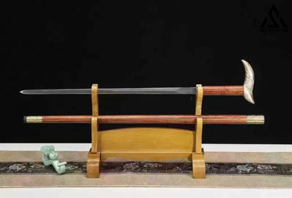 Divine Eagle Cane Sword(US ONLY)-GS52 brown Pocket Knives