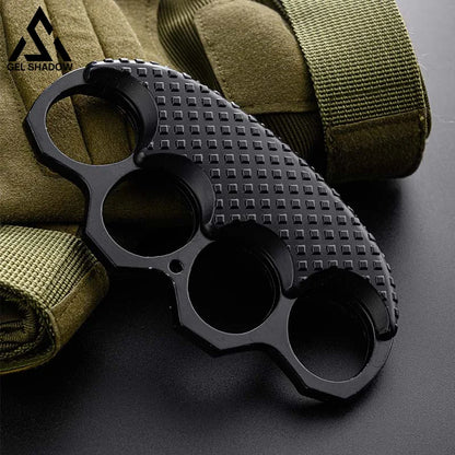 Four Finger Alto Thorn Brass Knuckles Self Defense Brassknuckle