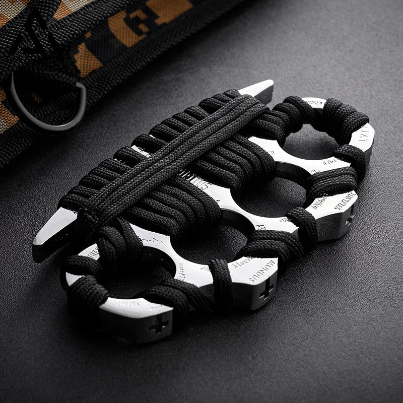 Four Finger Brass Knuckles Self Defense Sliver / Thickened Zine - Alloy Brassknuckle