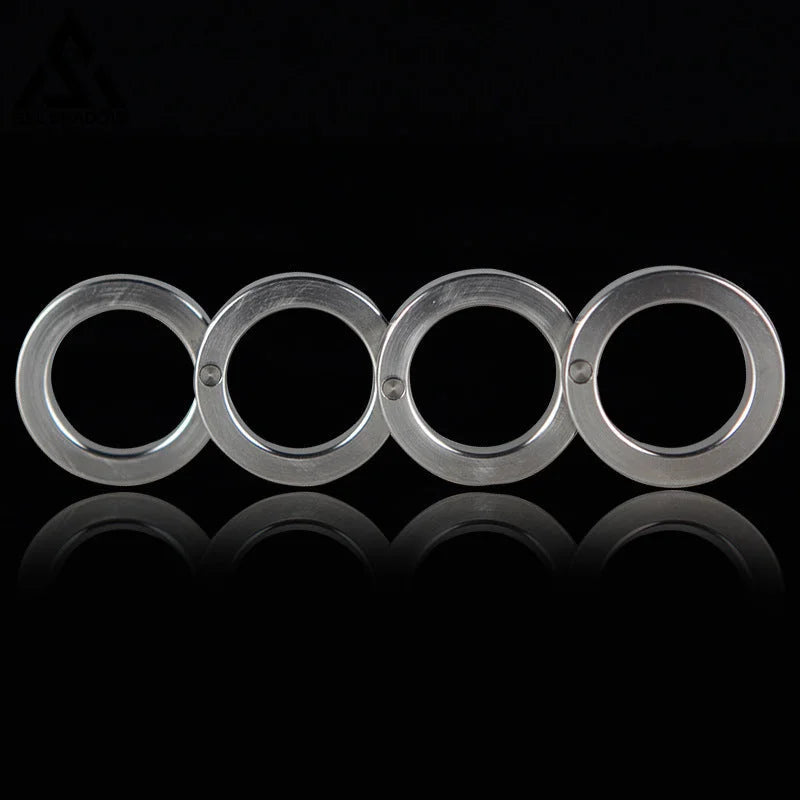 Four Finger Knuckle Duster Stainless Steel Foldable Defense Brassknuckle