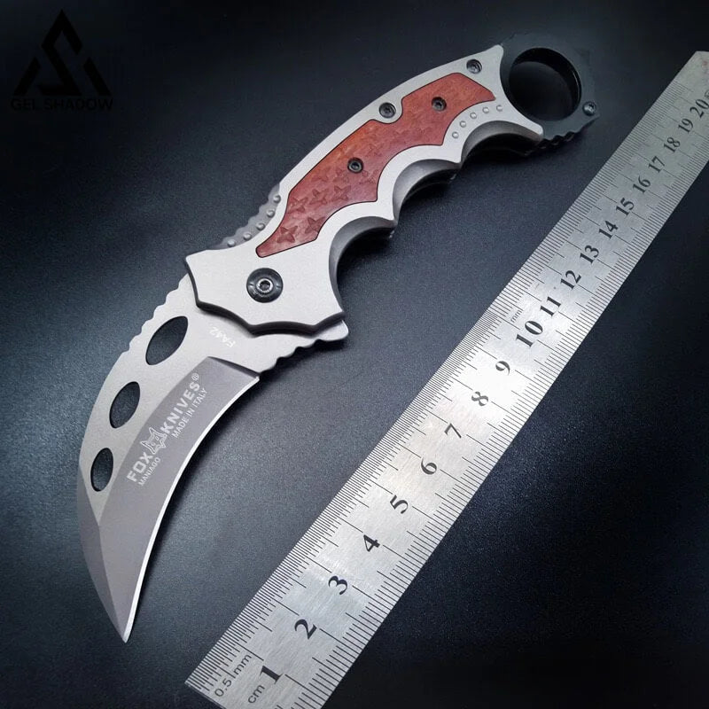 High Hardness Folding Claw Knife Karambit Fox Pocket Knives