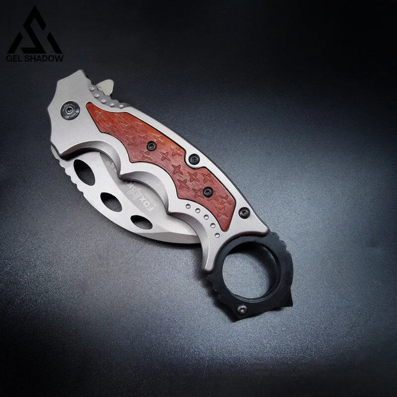 High Hardness Folding Claw Knife Karambit Fox Pocket Knives