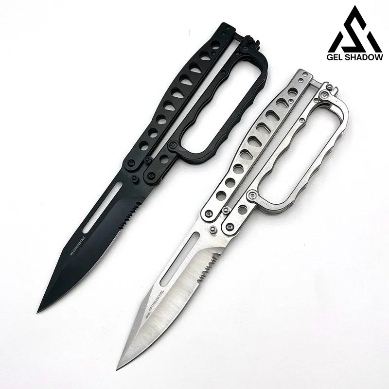 Gargantuan C29 Butterfly Knife-GS150 BRASSKNUCKLE