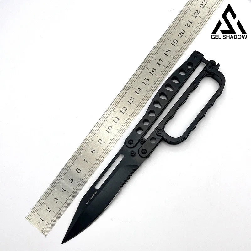 Gargantuan C29 Butterfly Knife-GS150 BRASSKNUCKLE