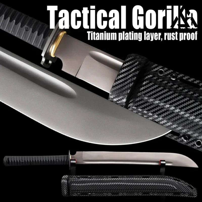 Gorilla Tactical Knife(US ONLY）-GS70 black Pocket Knives