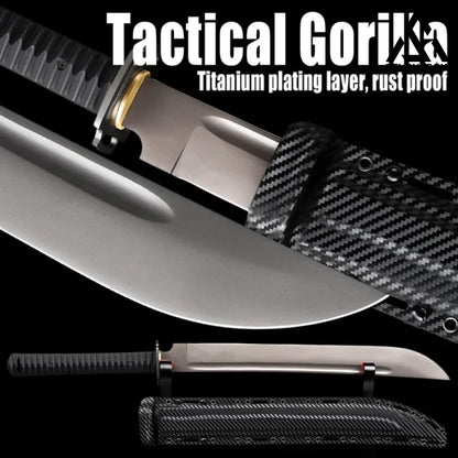 Gorilla Tactical Knife(US ONLY）-GS70 black Pocket Knives