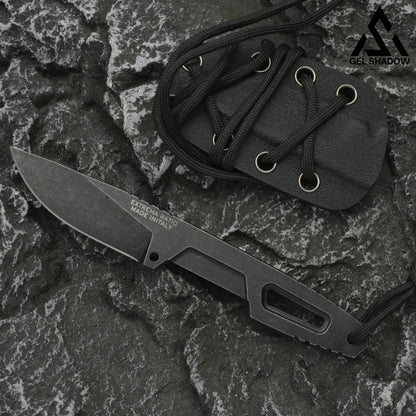 GS16 Extremist violence SATRE Outdoor knife Black BRASSKNUCKLE