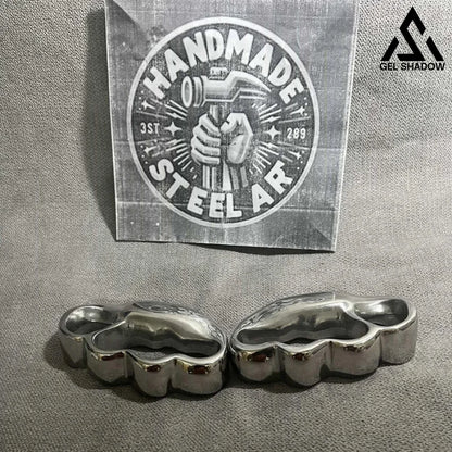 GS160 4-Finger Anti-explosion Stainless Steel Self-defense Knuckle Duster EDC BRASSKNUCKLE