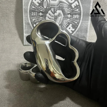 GS160 4-Finger Anti-explosion Stainless Steel Self-defense Knuckle Duster EDC right hand BRASSKNUCKLE