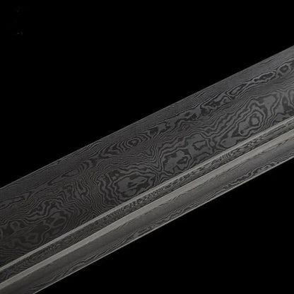 GS174 Handmade God of War Pattern Steel One-piece forging(US ONLY) Black Pocket Knives
