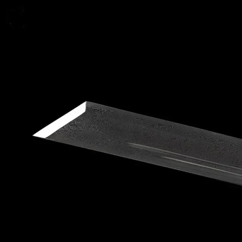 GS174 Handmade God of War Pattern Steel One-piece forging(US ONLY) Black Pocket Knives