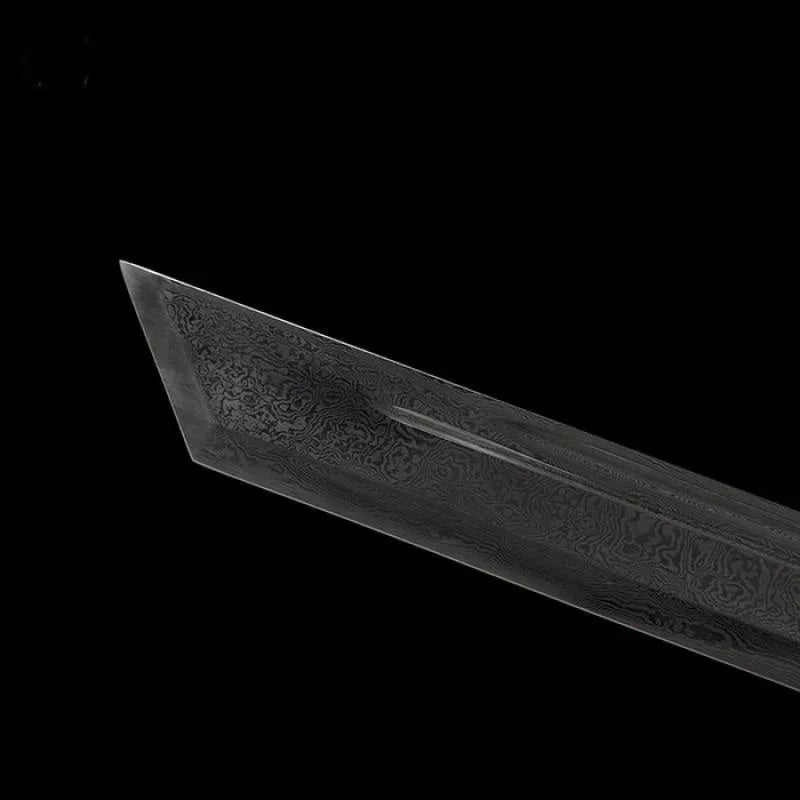 GS174 Handmade God of War Pattern Steel One-piece forging(US ONLY) Black Pocket Knives