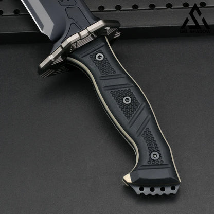 GS177 Mechanical style outdoor survival camping tools Black Pocket Knives