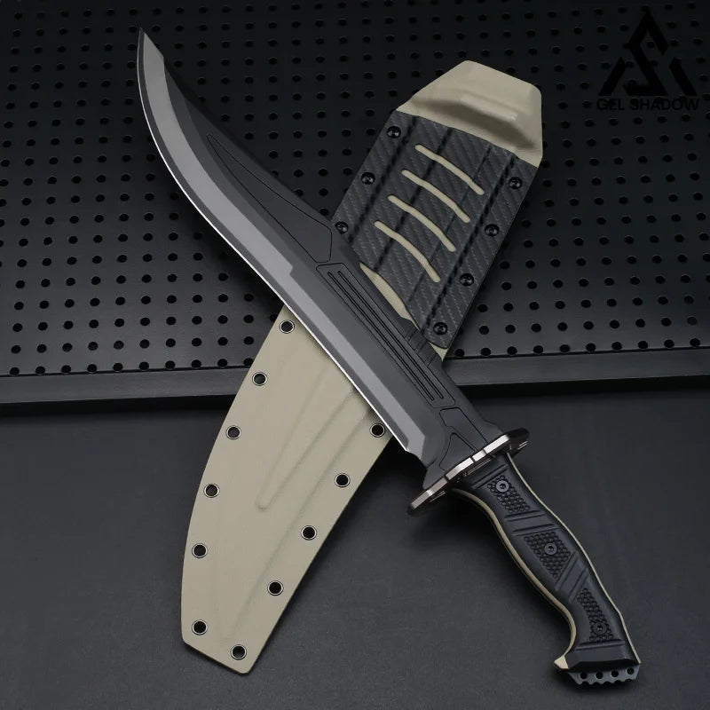 GS177 Mechanical style outdoor survival camping tools Black Pocket Knives