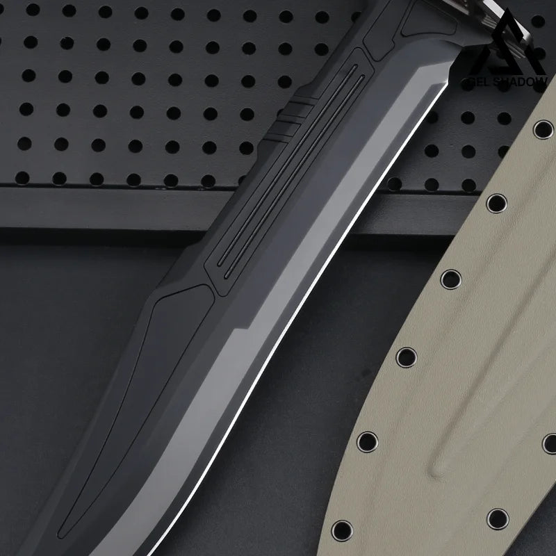 GS177 Mechanical style outdoor survival camping tools Black Pocket Knives