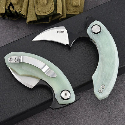 GS184 EDC Carry a folding knife with you at all times Jade Pocket Knives