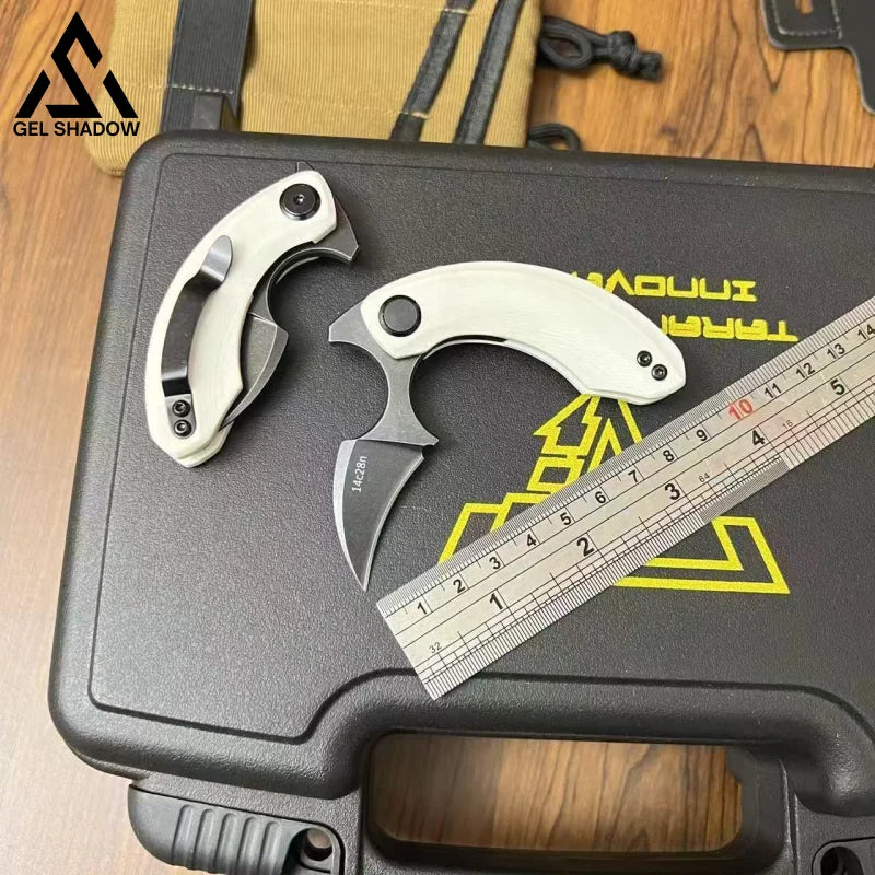 GS184 EDC Carry a folding knife karambit defense - Pocket Knives
