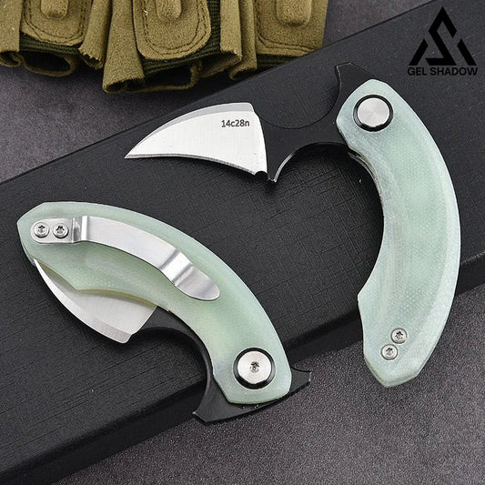 GS184 EDC Carry a folding knife with you at all times Jade Pocket Knives