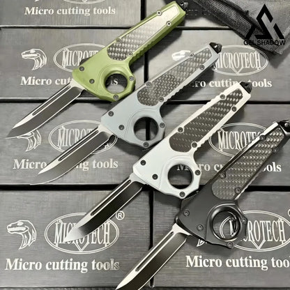 GS192 Micro tech OTF Knuckle Fix Auto Knife Pocket Knives